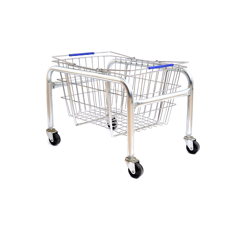 XC-MST-2.-Metal-shopping-basket-holder-+-supermarket-shopping-easy-to-use、-shopping-metal-custom-color-fixed-specifications