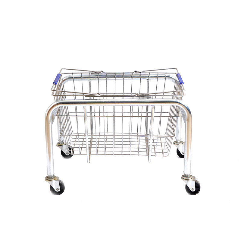 XC-MST-2.-Metal-shopping-basket-holder-+-supermarket-shopping-easy-to-use、-shopping-metal-custom-color-fixed-specifications
